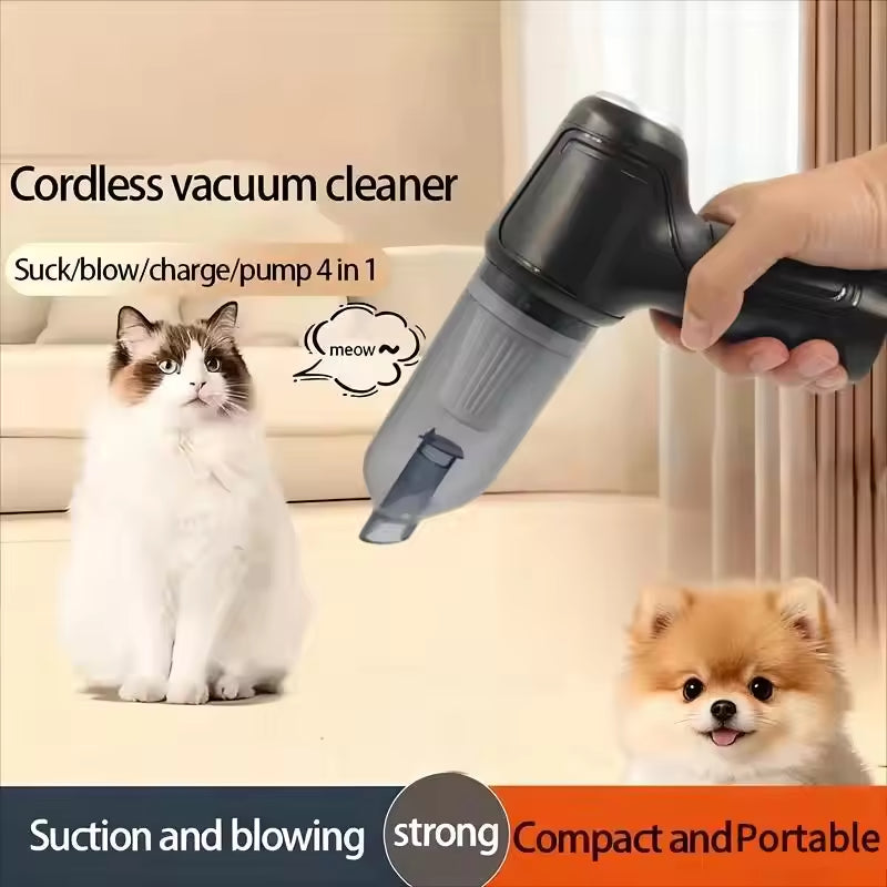 3-in-1 Handheld Vacuum Cleaner – 10000Pa Suction & Blow
