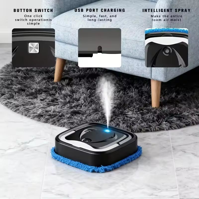 Steam Cleaning Robot – Automatic Mopping & Steaming