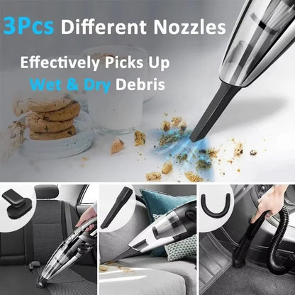 Handheld Vacuum Cleaner – Cyclone Suction, Rechargeable