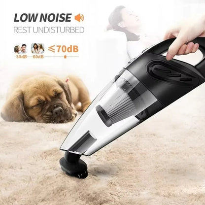 Handheld Vacuum Cleaner – Cyclone Suction, Rechargeable