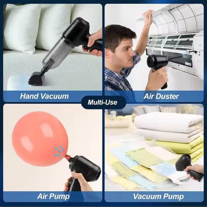 3-in-1 Handheld Vacuum Cleaner – 10000Pa Suction & Blow