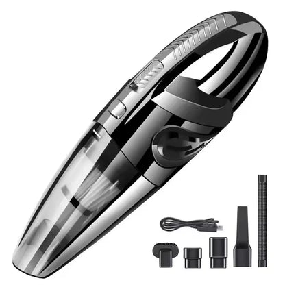 Handheld Vacuum Cleaner – Cyclone Suction, Rechargeable
