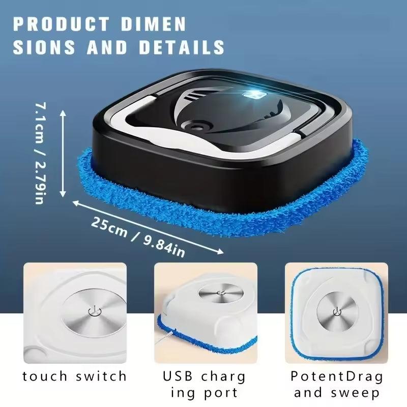 Steam Cleaning Robot – Automatic Mopping & Steaming